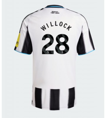 Newcastle United Joe Willock #28 Domácí Dres 2025-26 Krátkým Rukávem