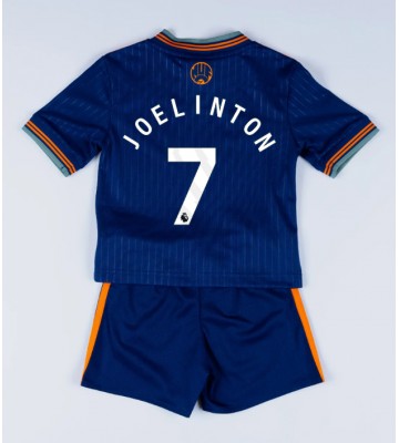 Newcastle United Joelinton #7 Alternativní dres komplet pro Děti 2025-26 Krátkým Rukávem (+ Krátké kalhoty)