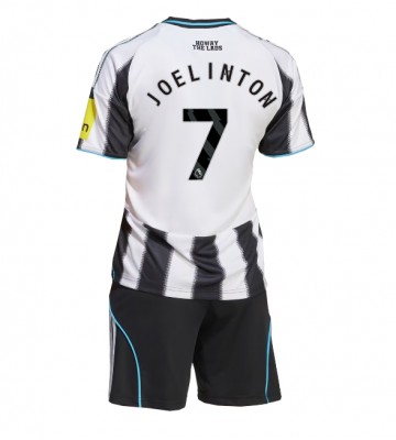 Newcastle United Joelinton #7 Domácí dres komplet pro Děti 2025-26 Krátkým Rukávem (+ Krátké kalhoty)
