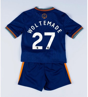 Newcastle United Nick Woltemade #27 Alternativní dres komplet pro Děti 2025-26 Krátkým Rukávem (+ Krátké kalhoty)