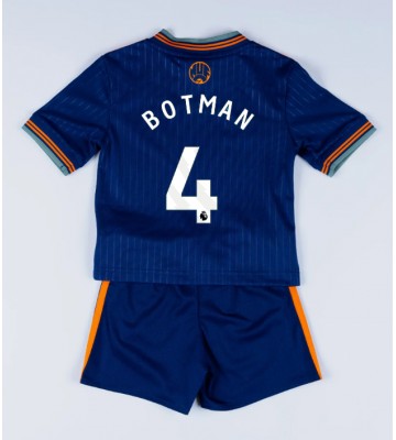 Newcastle United Sven Botman #4 Alternativní dres komplet pro Děti 2025-26 Krátkým Rukávem (+ Krátké kalhoty)