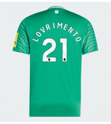 Newcastle United Tino Livramento #21 Venkovní Dres 2025-26 Krátkým Rukávem