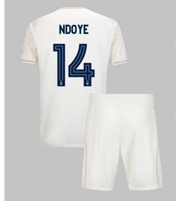Nottingham Forest Dan Ndoye #14 Venkovní dres komplet pro Děti 2025-26 Krátkým Rukávem (+ Krátké kalhoty)