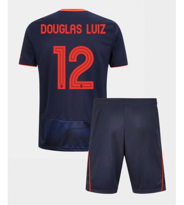Nottingham Forest Douglas Luiz #12 Alternativní dres komplet pro Děti 2025-26 Krátkým Rukávem (+ Krátké kalhoty)