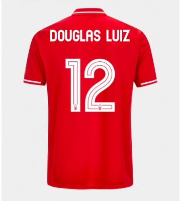 Nottingham Forest Douglas Luiz #12 Domácí Dres 2025-26 Krátkým Rukávem