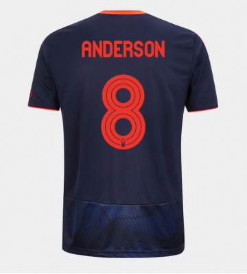 Nottingham Forest Elliot Anderson #8 Alternativní Dres 2025-26 Krátkým Rukávem