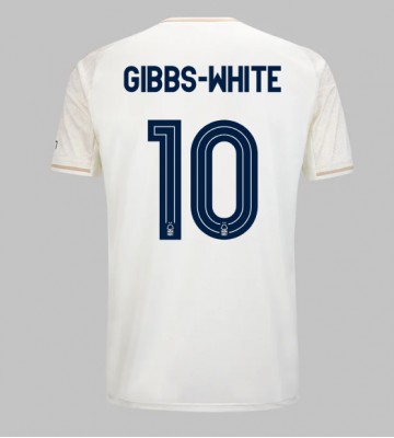 Nottingham Forest Morgan Gibbs-White #10 Venkovní Dres 2025-26 Krátkým Rukávem