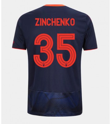 Nottingham Forest Oleksandr Zinchenko #35 Alternativní Dres 2025-26 Krátkým Rukávem Nottingham Forest Oleksandr Zinchenko #35 Alternativní Dres 2025-26 Krátkým Rukávem