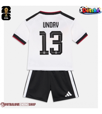 Německo Deniz Undav #13 Domácí dres komplet pro Děti MS 2026 Krátkým Rukávem (+ Krátké kalhoty)