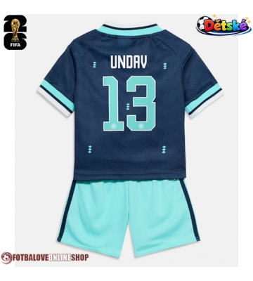 Německo Deniz Undav #13 Venkovní dres komplet pro Děti MS 2026 Krátkým Rukávem (+ Krátké kalhoty)