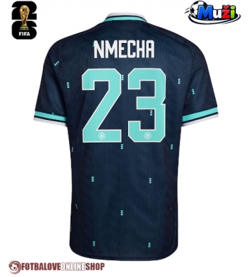Německo Felix Nmecha #23 Venkovní Dres MS 2026 Krátkým Rukávem