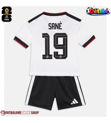 Německo Leroy Sane #19 Domácí dres komplet pro Děti MS 2026 Krátkým Rukávem (+ Krátké kalhoty)