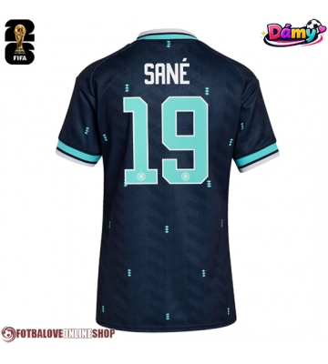 Německo Leroy Sane #19 Venkovní Dres pro Dámy MS 2026 Krátkým Rukávem