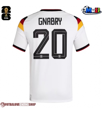 Německo Serge Gnabry #20 Domácí Dres MS 2026 Krátkým Rukávem