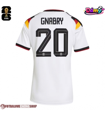 Německo Serge Gnabry #20 Domácí Dres pro Dámy MS 2026 Krátkým Rukávem