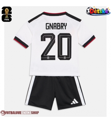 Německo Serge Gnabry #20 Domácí dres komplet pro Děti MS 2026 Krátkým Rukávem (+ Krátké kalhoty)