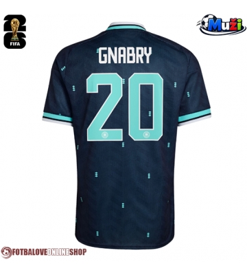 Německo Serge Gnabry #20 Venkovní Dres MS 2026 Krátkým Rukávem