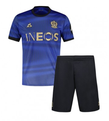 OGC Nice Alternativní dres komplet pro Děti 2024-25 Krátkým Rukávem (+ Krátké kalhoty)