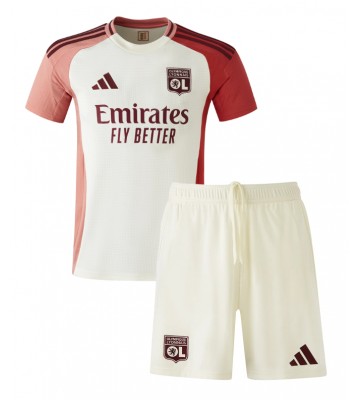 Olympique Lyonnais Alternativní dres komplet pro Děti 2024-25 Krátkým Rukávem (+ Krátké kalhoty)