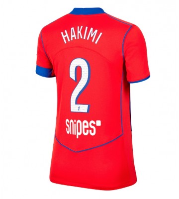 Paris Saint-Germain Achraf Hakimi #2 Alternativní Dres pro Dámy 2025-26 Krátkým Rukávem