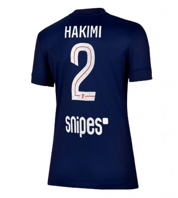 Paris Saint-Germain Achraf Hakimi #2 Domácí Dres pro Dámy 2025-26 Krátkým Rukávem