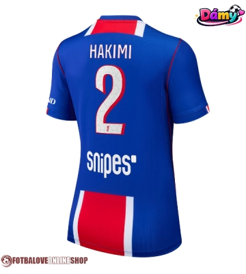Paris Saint-Germain Achraf Hakimi #2 Domácí Dres pro Dámy 2026-27 Krátkým Rukávem