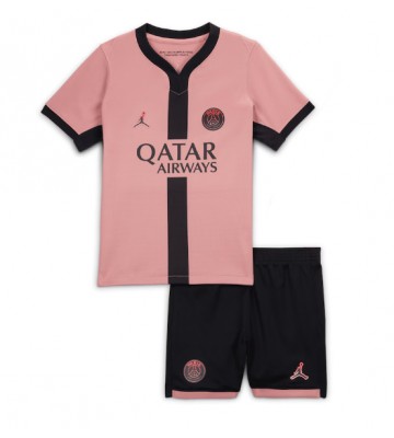 Paris Saint-Germain Alternativní dres komplet pro Děti 2024-25 Krátkým Rukávem (+ Krátké kalhoty)