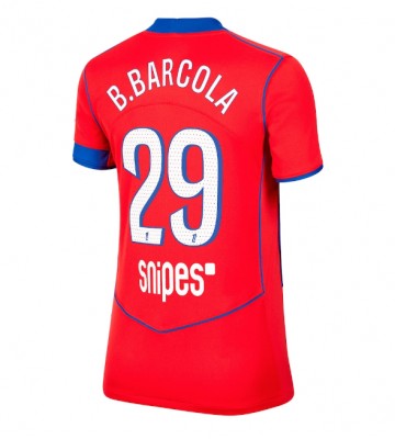 Paris Saint-Germain Bradley Barcola #29 Alternativní Dres pro Dámy 2025-26 Krátkým Rukávem