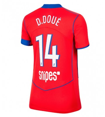 Paris Saint-Germain Desire Doue #14 Alternativní Dres pro Dámy 2025-26 Krátkým Rukávem