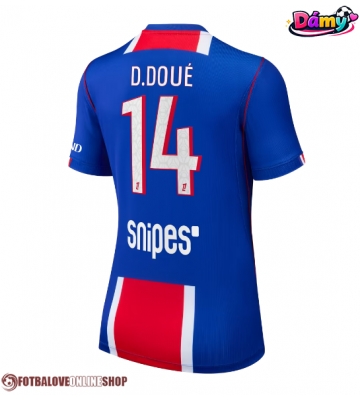 Paris Saint-Germain Desire Doue #14 Domácí Dres pro Dámy 2026-27 Krátkým Rukávem