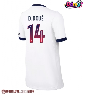 Paris Saint-Germain Desire Doue #14 Venkovní Dres pro Dámy 2026-27 Krátkým Rukávem