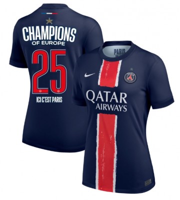 Paris Saint-Germain Domácí Dres pro Dámy 2024-25 UCL Champions Krátkým Rukávem
