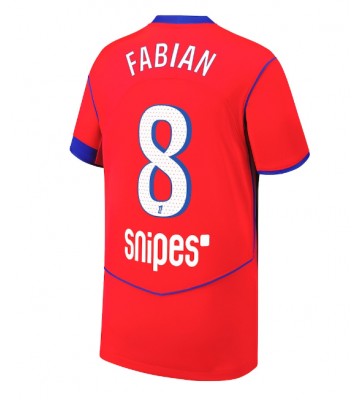 Paris Saint-Germain Fabian Ruiz #8 Alternativní Dres 2025-26 Krátkým Rukávem