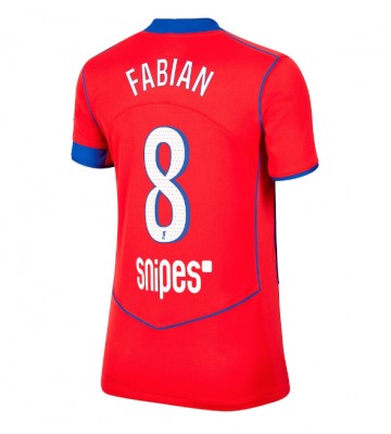 Paris Saint-Germain Fabian Ruiz #8 Alternativní Dres pro Dámy 2025-26 Krátkým Rukávem