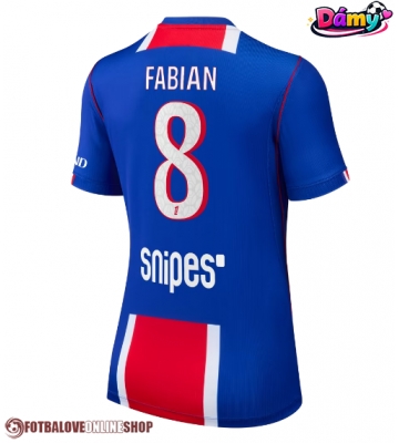 Paris Saint-Germain Fabian Ruiz #8 Domácí Dres pro Dámy 2026-27 Krátkým Rukávem