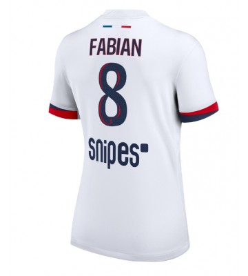 Paris Saint-Germain Fabian Ruiz #8 Venkovní Dres pro Dámy 2025-26 Krátkým Rukávem