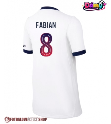 Paris Saint-Germain Fabian Ruiz #8 Venkovní Dres pro Dámy 2026-27 Krátkým Rukávem