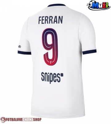 Paris Saint-Germain Ferran Torres #9 Venkovní Dres 2026-27 Krátkým Rukávem