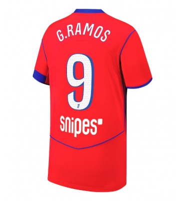 Paris Saint-Germain Goncalo Ramos #9 Alternativní Dres 2025-26 Krátkým Rukávem