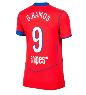 Paris Saint-Germain Goncalo Ramos #9 Alternativní Dres pro Dámy 2025-26 Krátkým Rukávem