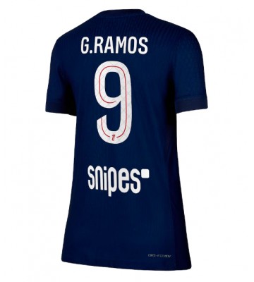 Paris Saint-Germain Goncalo Ramos #9 Domácí Dres pro Dámy 2025-26 Krátkým Rukávem
