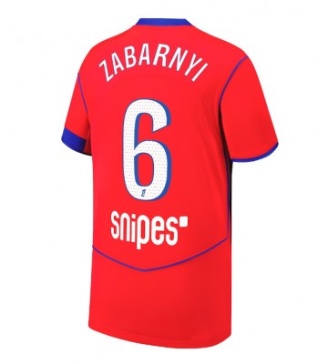 Paris Saint-Germain Illia Zabarnyi #6 Alternativní Dres 2025-26 Krátkým Rukávem