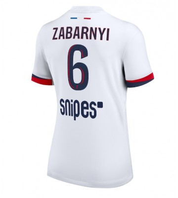 Paris Saint-Germain Illia Zabarnyi #6 Venkovní Dres pro Dámy 2025-26 Krátkým Rukávem