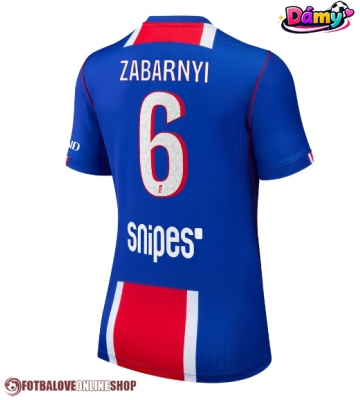 Paris Saint-Germain Ilya Zabarnyi #6 Domácí Dres pro Dámy 2026-27 Krátkým Rukávem