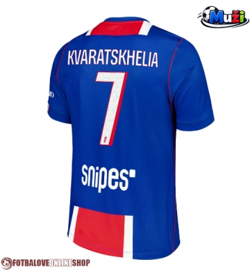Paris Saint-Germain Khvicha Kvaratskhelia #7 Domácí Dres 2026-27 Krátkým Rukávem