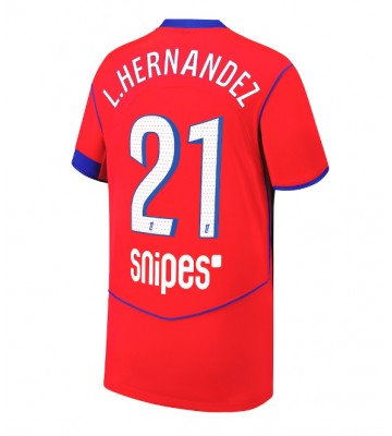 Paris Saint-Germain Lucas Hernandez #21 Alternativní Dres 2025-26 Krátkým Rukávem