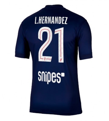 Paris Saint-Germain Lucas Hernandez #21 Domácí Dres 2025-26 Krátkým Rukávem