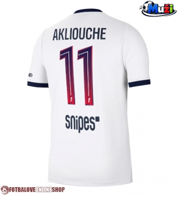 Paris Saint-Germain Maghnes Akliouche #11 Venkovní Dres 2026-27 Krátkým Rukávem