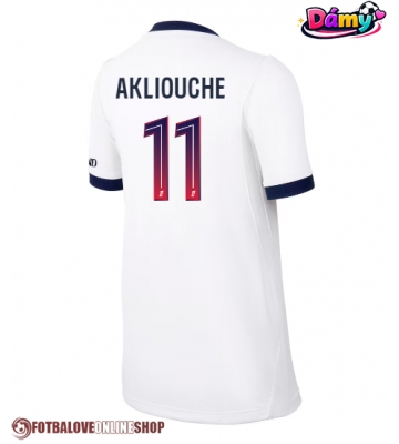 Paris Saint-Germain Maghnes Akliouche #11 Venkovní Dres pro Dámy 2026-27 Krátkým Rukávem