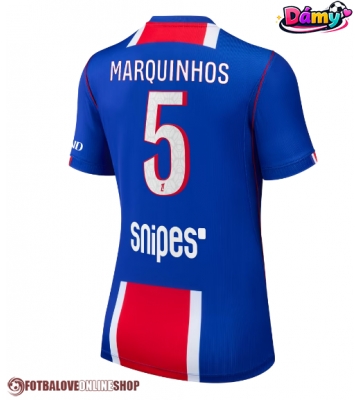 Paris Saint-Germain Marquinhos #5 Domácí Dres pro Dámy 2026-27 Krátkým Rukávem